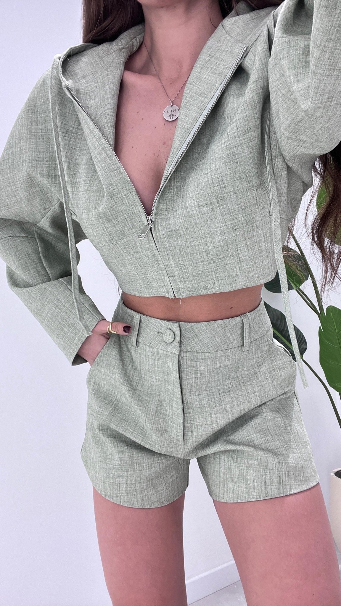 Coordinato Lopez 7587 - VERDE - Frida Shop