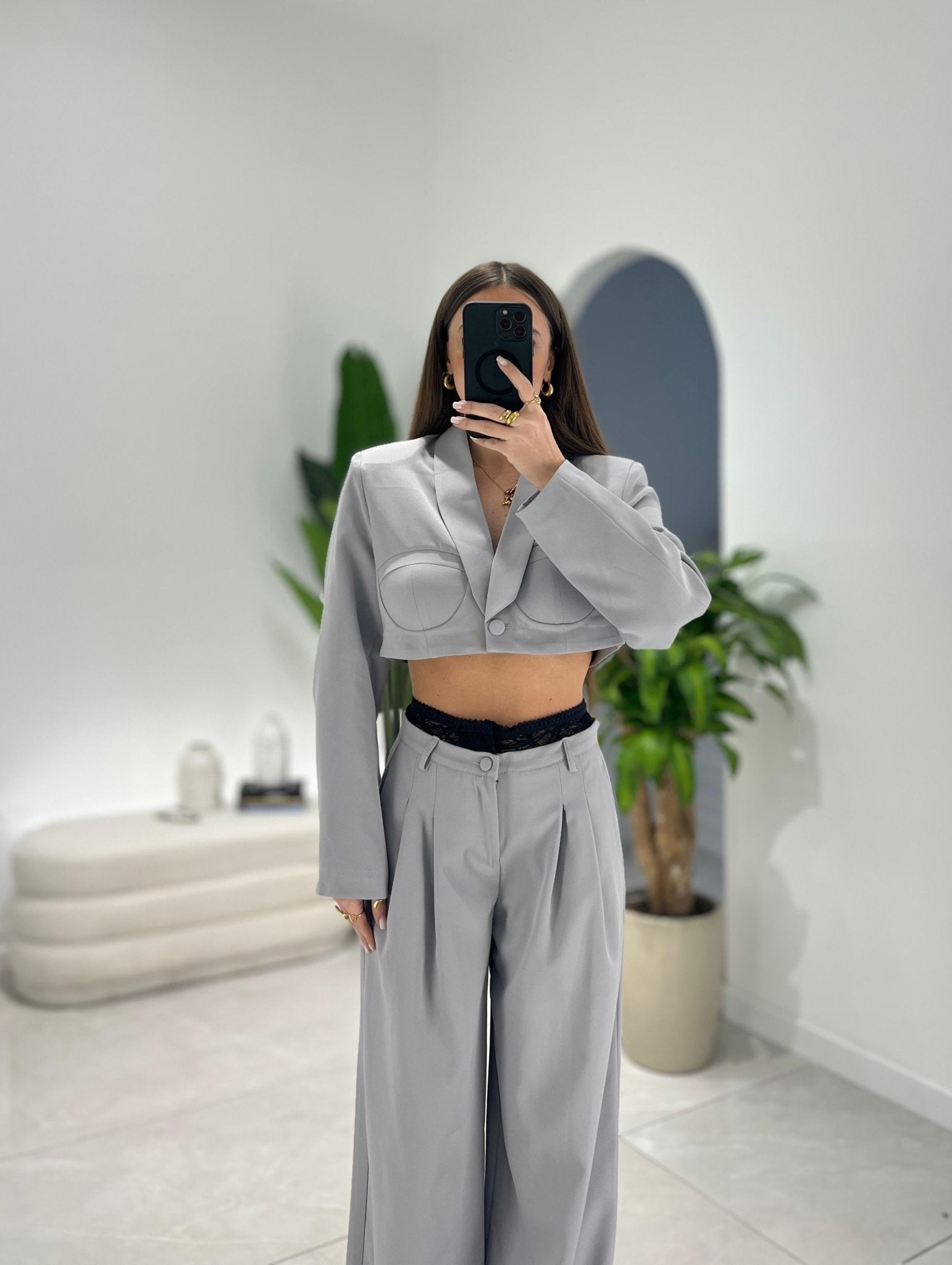 Coordinato Skye 132 (grigio) - Frida Shop