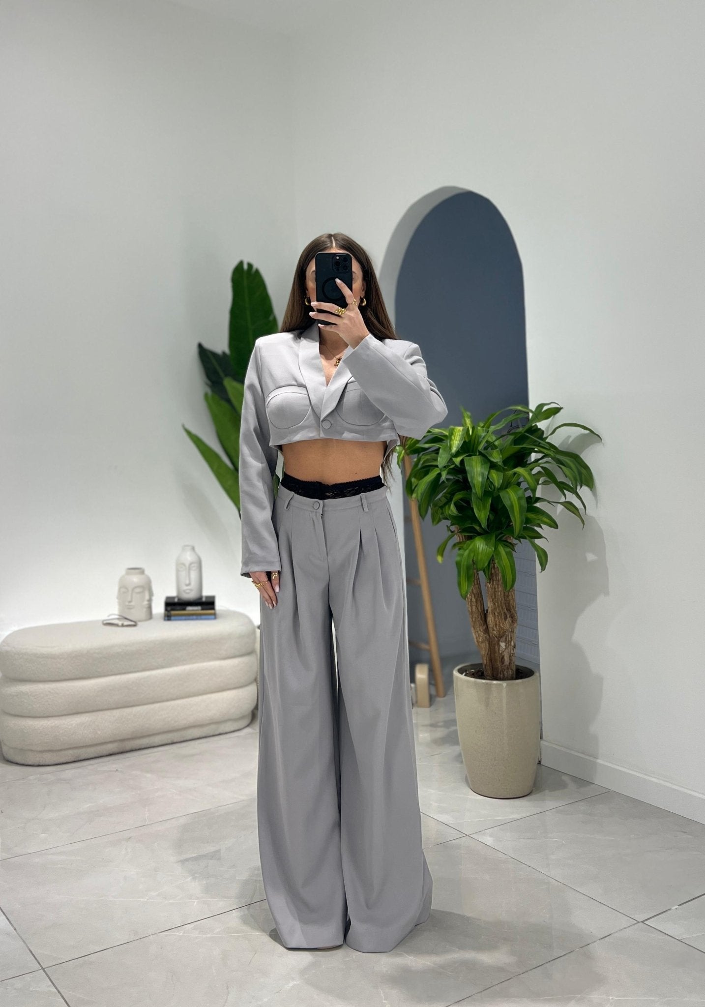 Coordinato Skye 132 (grigio) - Frida Shop