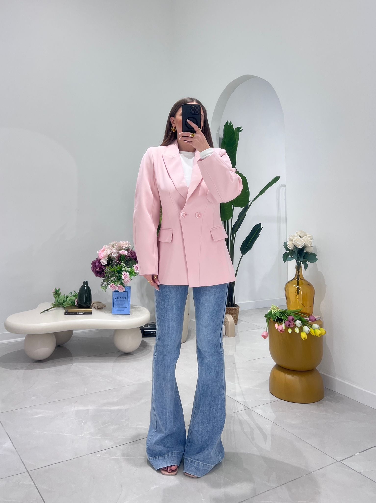 Giacca Clarissa 7161 (rosa) - Frida Shop