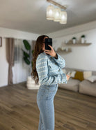 Giacca crop tweed Cynthia 2335 - Frida Shop