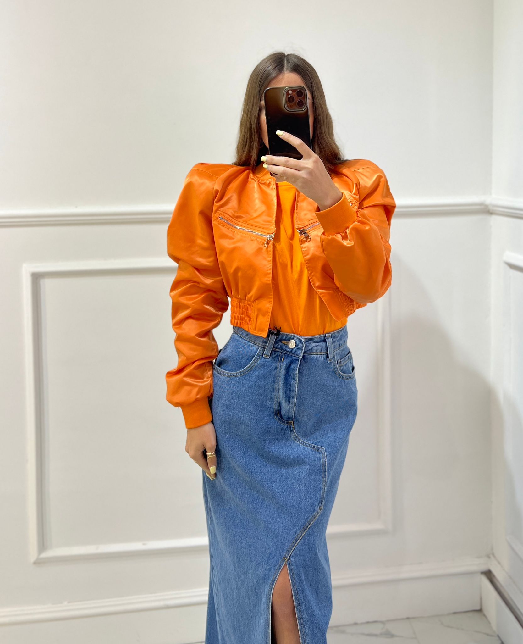 Giubbino Daisy crop 1203 - Frida Shop