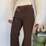 Pantalone Maddie 777 - MARRONE