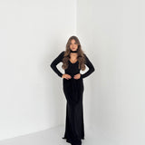 Abito Elodie 60766- NERO