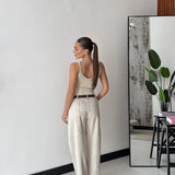 Top Dahlia 3960 - BEIGE