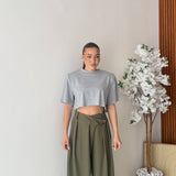 Pantalone Adele 9245 - VERDE MILITARE