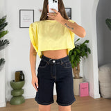 Bermuda Shany 8824-DENIM SCURO