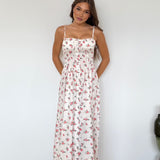 Vestito Victoria 23868-BIANCO FIORI