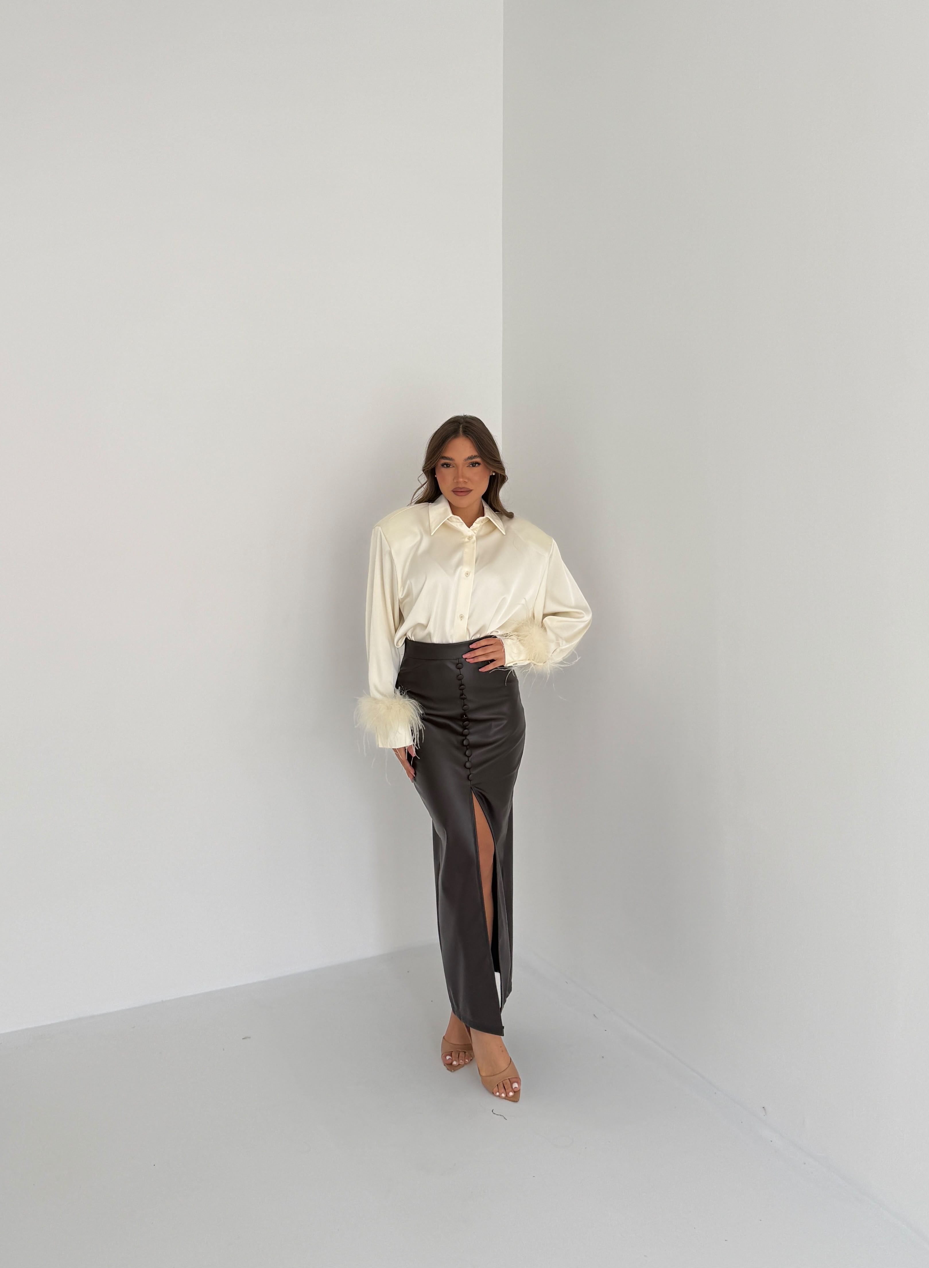 Camicia Medea JUST WEST 163-CA - CREMA