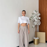 Pantalone Adele 9245 - FANGO