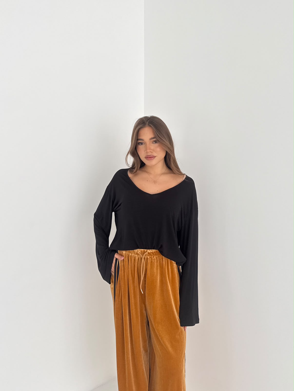 Maglia Matilda ultralight JUSTWEST 183-MA- NERO