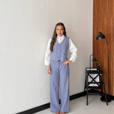 Coordinato Selene M12506 - AZZURRO