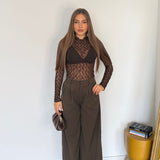 Pantalone Allis 15806-MARRONE