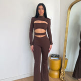 Tuta Dasha 19380-MARRONE