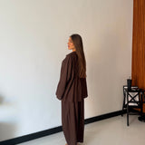 Coordinato Justice JW1977- MARRONE
