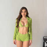 Set bikini Zahra 416 - VERDE
