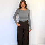 Pantalone Kendal 66608-MARRONE