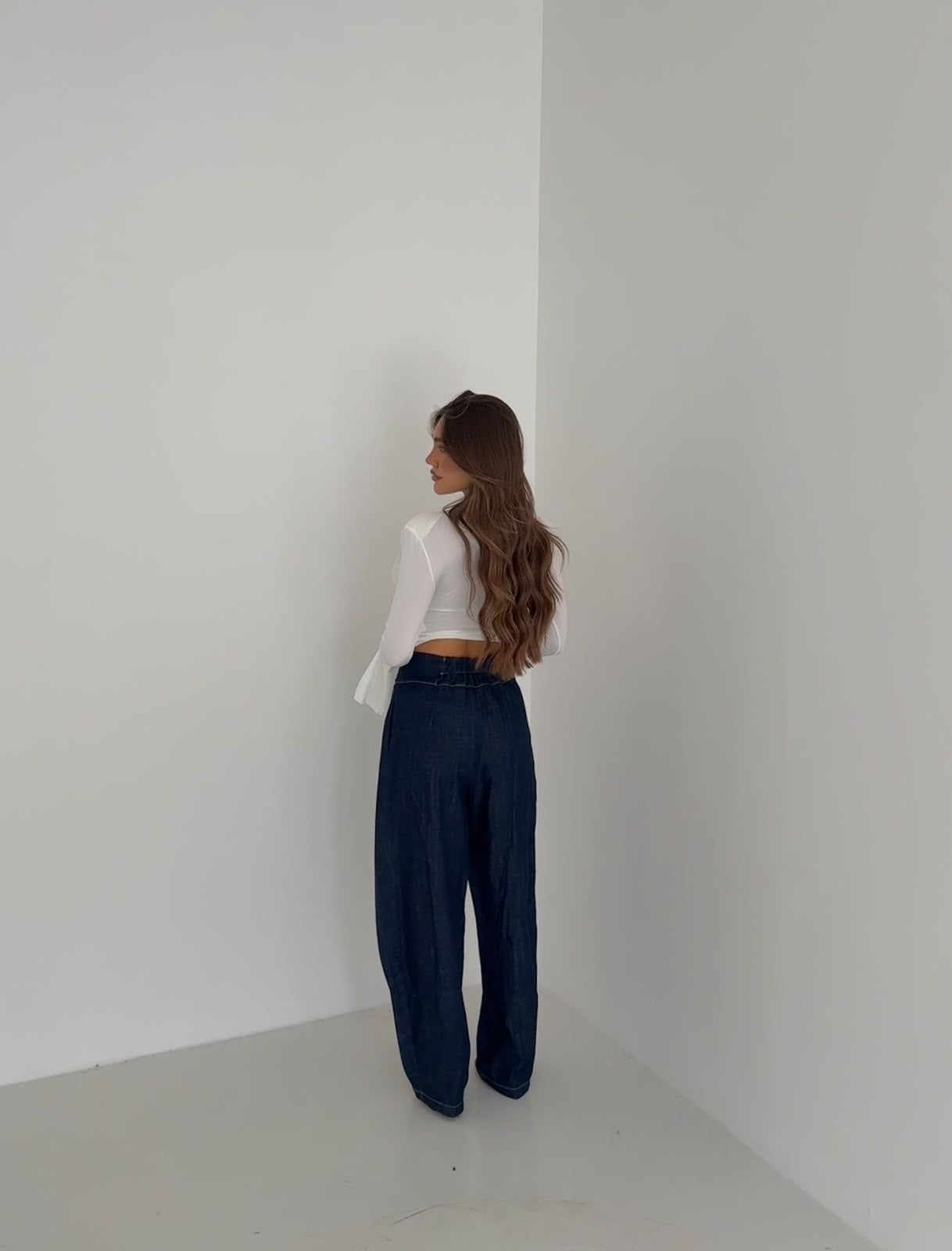 Jeans Jailin JUSTWEST JE1930 - DENIM SCURO