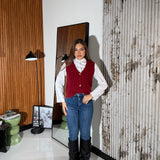 Gilet Raquelle MT356 - BORDEAUX