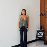 Top Cleo 14815 - VERDE MILITARE