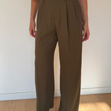 Pantalone Amyra 23091-MARRONE