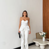 Corpetto Ada 7217- BIANCO