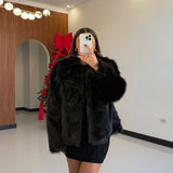 Pelliccia Lauree D5019-3-NERO