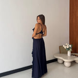 Abito Taryana 58139- BLU