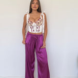 Pantalone Faye 24205 - MAGENTA