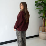 Felpa Lily 46109- WINE