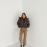 Giubbino Joana 1008 - MARRONE