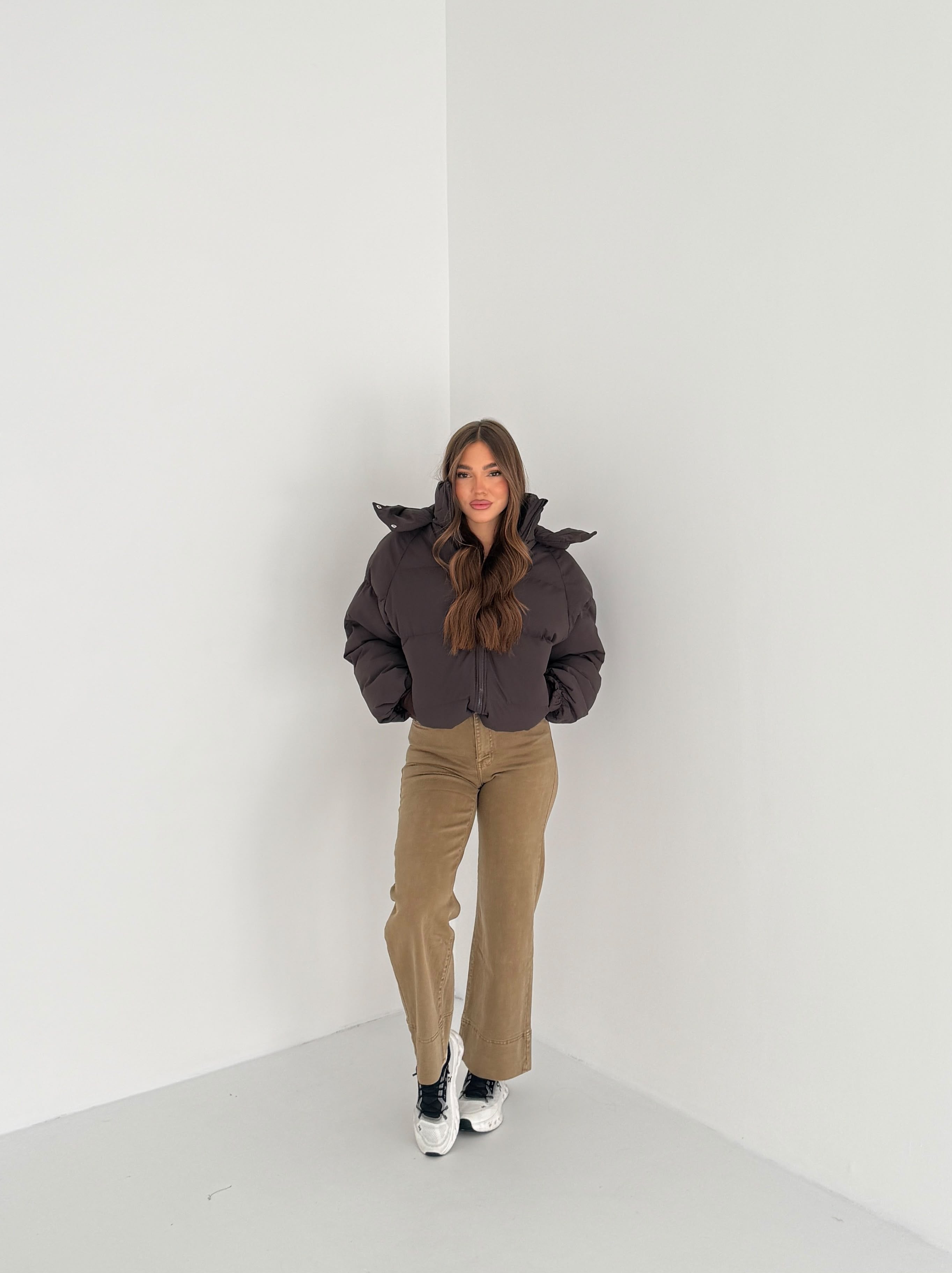 Giubbino Joana 1008 - MARRONE