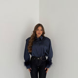 Camicia Medea JUST WEST 163-CA - BLU