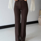 Pantalone Alicia M11627 - MARRONE