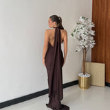 Abito Iryna 25605 - MARRONE