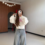 Felpa Nelly 2685-BIANCO