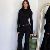 Pantalone Maddie 777 - NERO