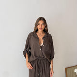 Coordinato Daisy 25192- MARRONE