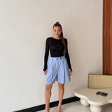 Shorts Trim 5825 - CELESTE