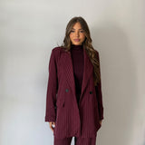 Coordinato Gessato Elodie 11190- WINE