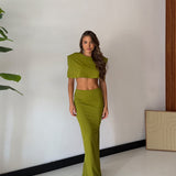 Coordinato Jouly 13181- PISTACCHIO