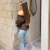 Maglione Malena 3030-MARRONE