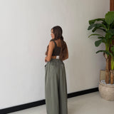 Pantatuta Giselle 50249- VERDE MILITARE