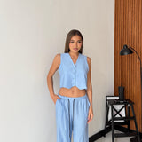 Coordinato Myde 12887 - CELESTE