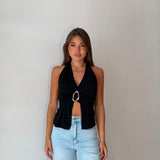Top Brianna 42224- NERO