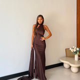 Abito Clarissa 60502- MARRONE