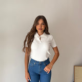 Polo Lily 8202- BIANCO