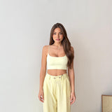 Pantalone Nora 5845 - GIALLO