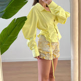 Camicia Maily  8071-1 - GIALLO