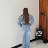 Giubbino Elodie 52719 - DENIM CHIARO